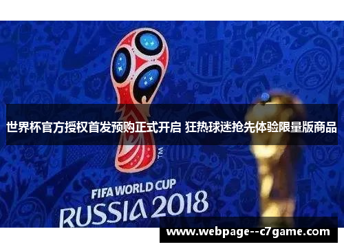 世界杯官方授权首发预购正式开启 狂热球迷抢先体验限量版商品